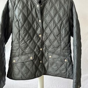 Women's XL Black Quilted Eddie Bauer Goose Down Jacket